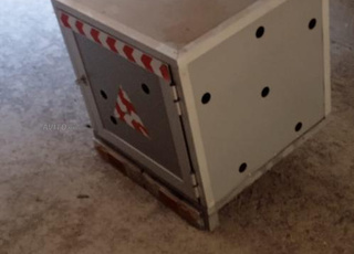 Cage de transport pour chien