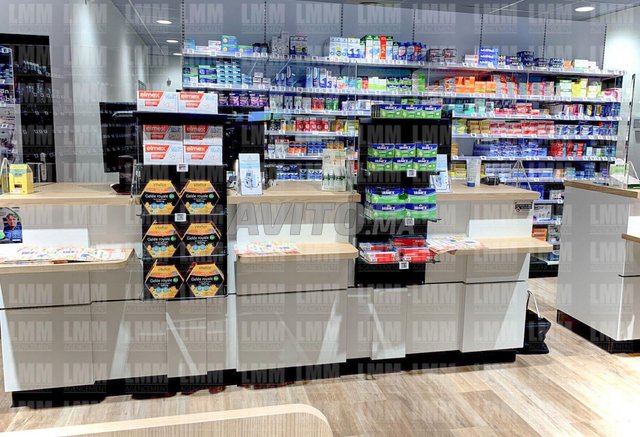 rayonnage para pharmacie et cosmétique khadija b
