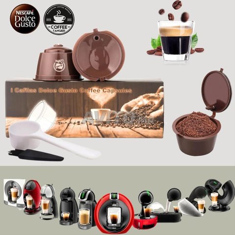 Capsules de café rechargeables Dolce gusto