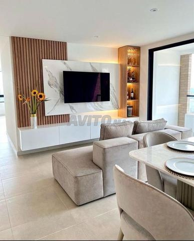 salon moderne et minimaliste