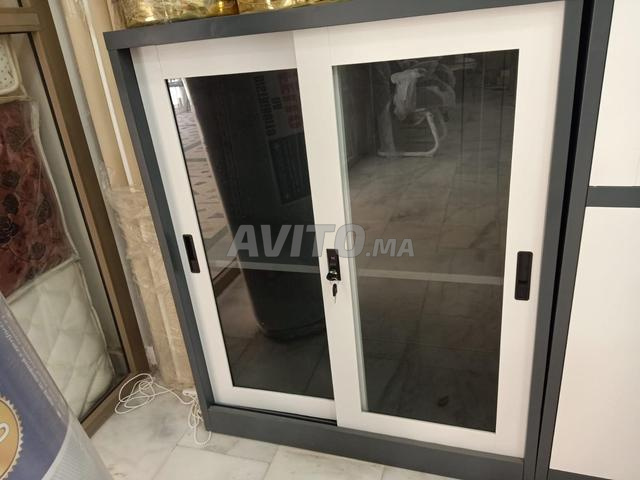 خزانة معدنية زجاجية عرض ترويجي ARMOIRE METALLIQUE VITRE PROMO