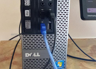 PC COMPLET DELL I5 8G RAM SSD ECRAN HP 20 POUCES 