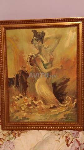 tableau de portrait pour le peintre carballosa