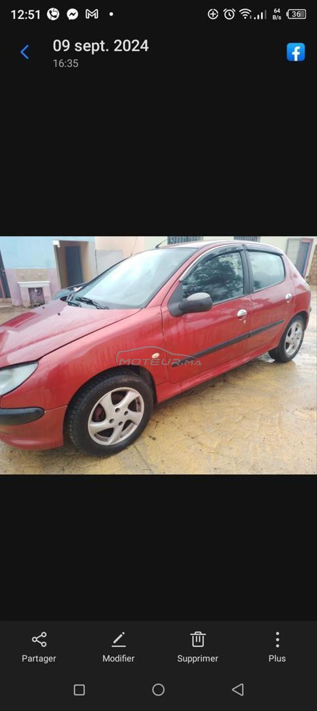 Peugeot 206 Essence Manuelle 1999 à Khemisset