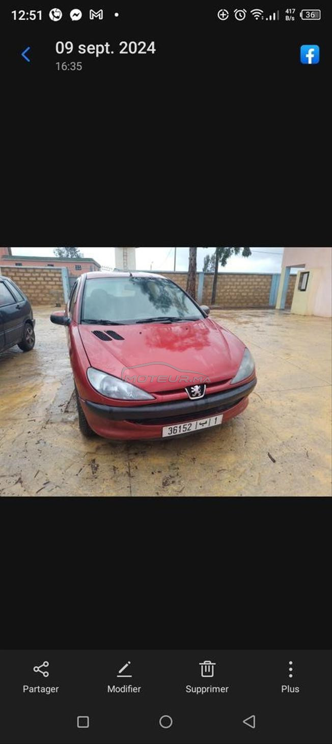 Peugeot 206 Essence Manuelle 1999 à Khemisset