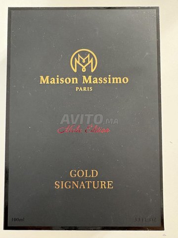 Parfum Maison Massimo Gold Signature 