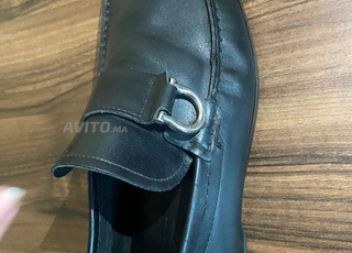 Mocassin cuir Salvatore Ferragamo Authentique