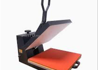 Presse à chaud Textile manuelle 40 x 40 cm - Noir