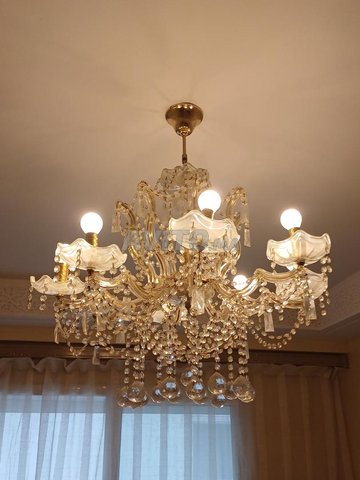 Lustre, chandelier ,Tria en Crysta$ ثريا الكريستال