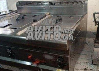 friteuse posable double gaz 