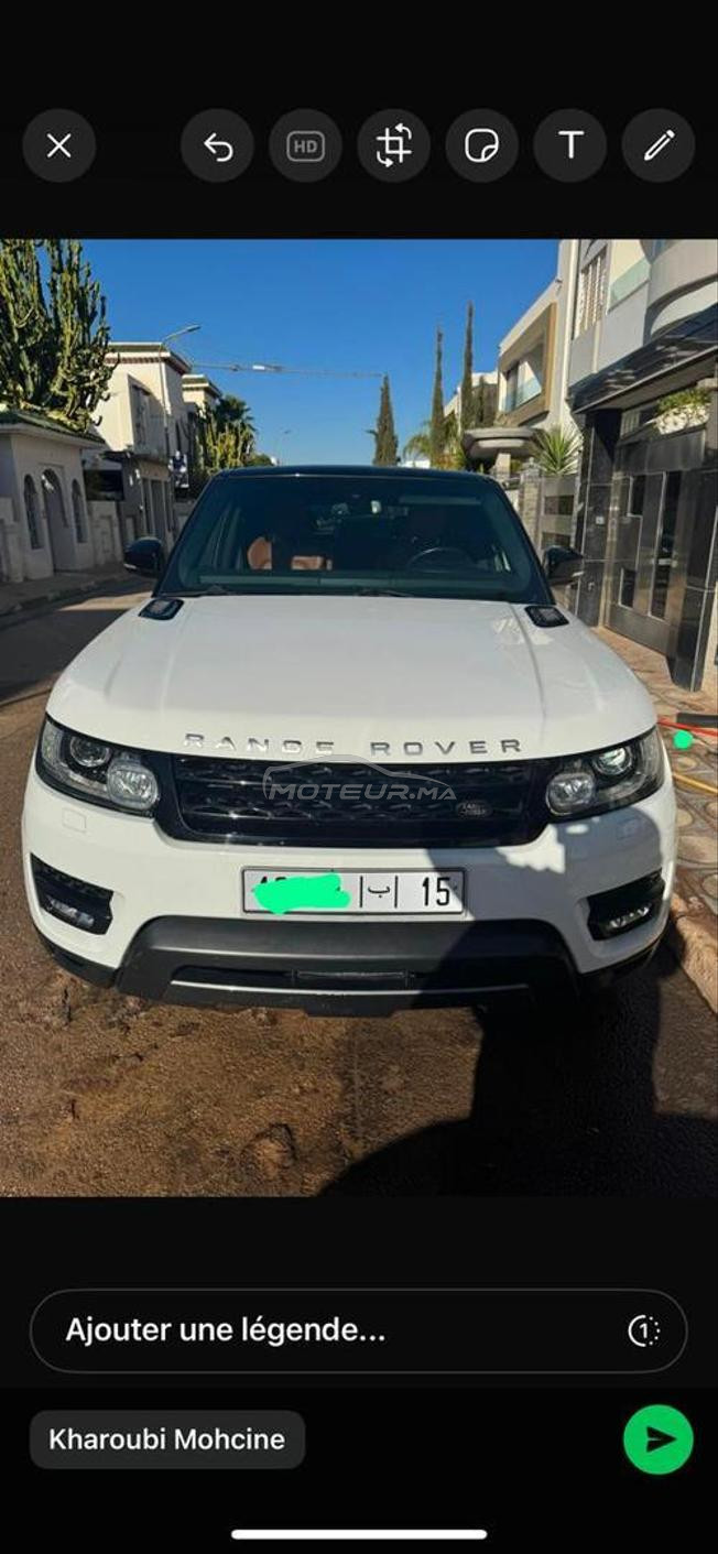 belle voiture range rover 