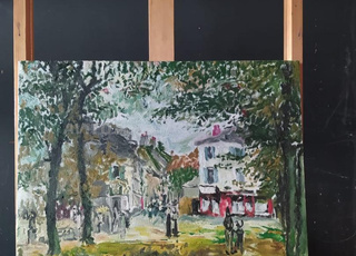 Reproduction d'un tableau de Claude Monet