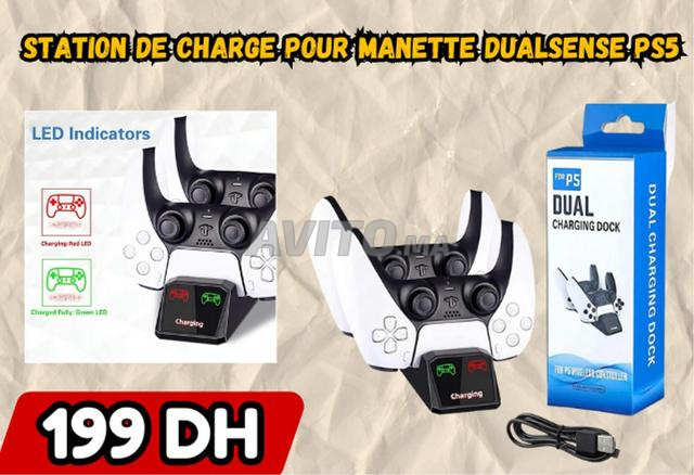 Station de Chargement Compatible DualSense PS5