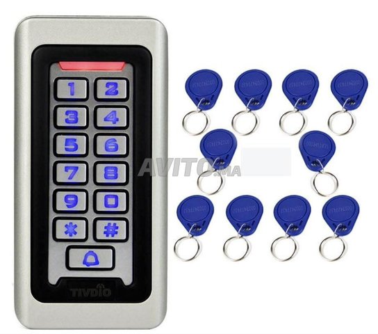 Pack 🎁 controle d acces rfid et 10 tag gratuit