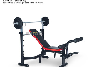BANC DE MUSCULATION TOP GYM