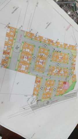 Parcelles de terrain à vendre dans la subdivision Warda Ahla, route de Rabat