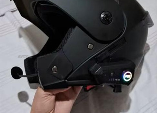Casque de moto à double objectif DOT ABS