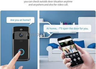 Sonnette WiFi vidéo caméra sans Fil pour maison