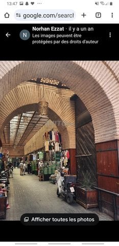 Magasin à vendre bab el malahe