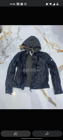 Jacket leather neuf 