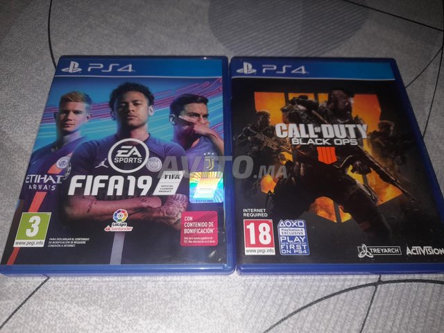 FIFA 19 and CALL OF DUTY BLACK OPS 4