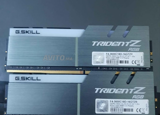 8*8 Gb Ram G.SKILL Trident Z RGB DDR4 3600MHz CL18