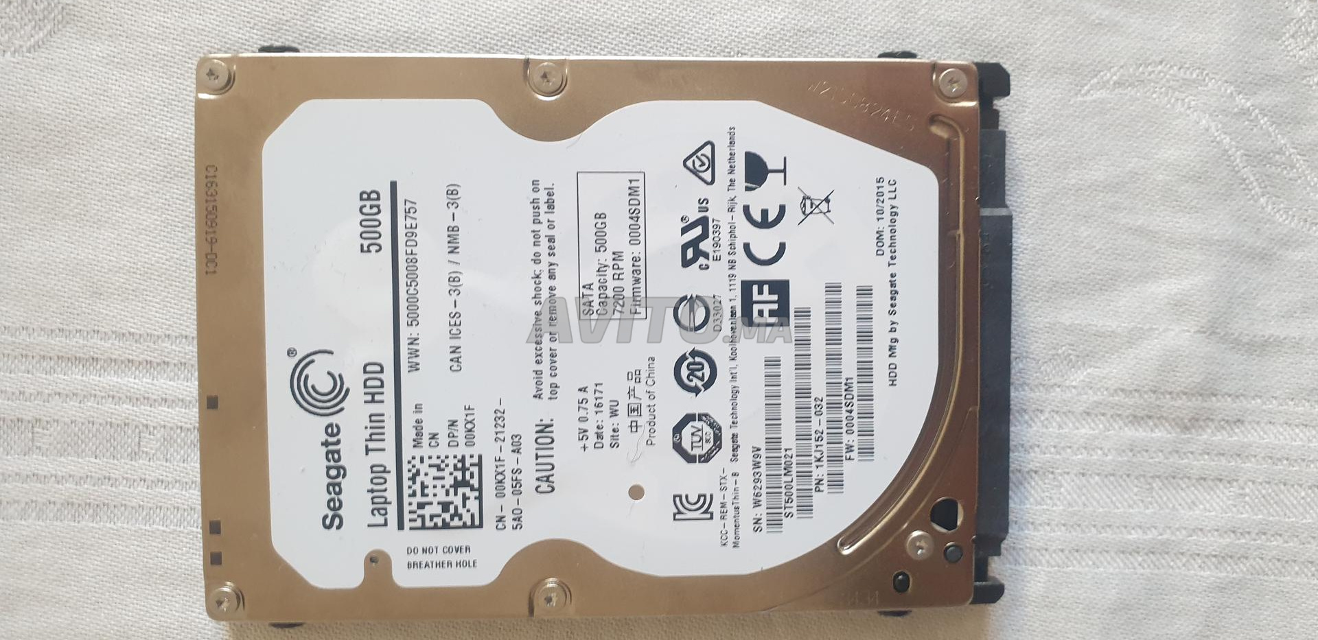 Seagate pas cher à vendre au Maroc : (31 Annonces)