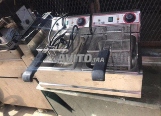 friteuse posable double electrique 