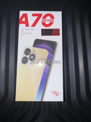 itel A70 128/8gb ram mazal ylh te7al