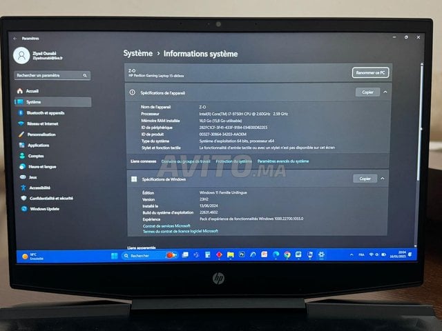HP Pavilion Gaming 15,6'