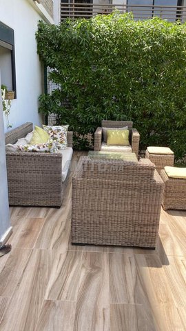 Salon pour Jardin structure en bois massif