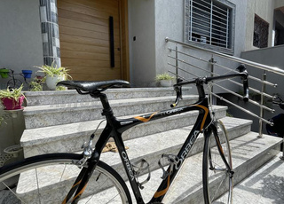 orbea cycles bicycles black and orange 2011