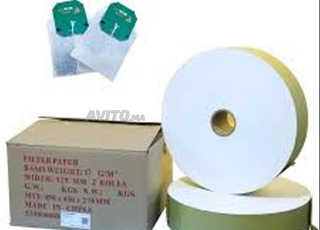 Papier filtre thermoscellé papier filtre