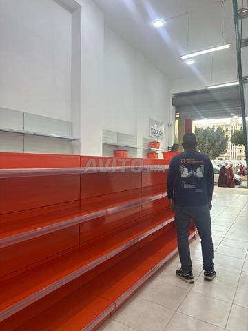 Rayonnage Supermarché gondole
