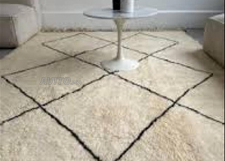 Carpet vintage beni Ouarain 