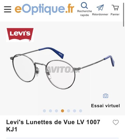 Lunettes de vue Levi's