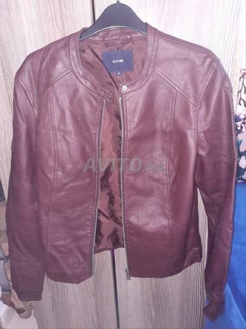 Jacket cuir kiapi pour femmes L