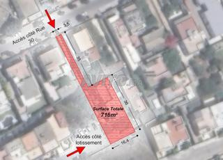 Terrain à Vendre (716 m²) à Aïn Chock