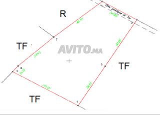 Terrain agricole 7500 m² à vendre à Tnine Chtouka 