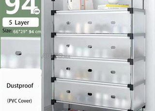 منظم الاحذيه 👞👟👠 الأنيق والعصري 🎀 يحتوي على 5 رفوف 