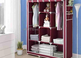 خزانة الملابس سهلة الإستخدام وقابلة للطي 