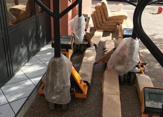 transpalette manuel neuf 