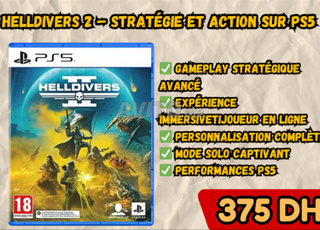  Helldivers 2 – Stratégie et Action sur PS5 