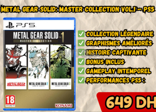 Metal Gear Solid Master Collection Vol1 – PS5 