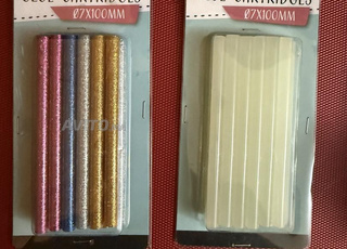 Glue gun électrique et 2 cartouches 