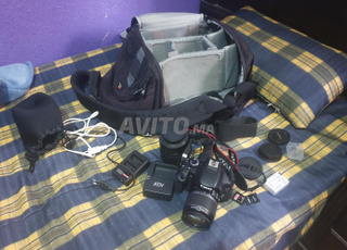 canon 600d avec accessoire 