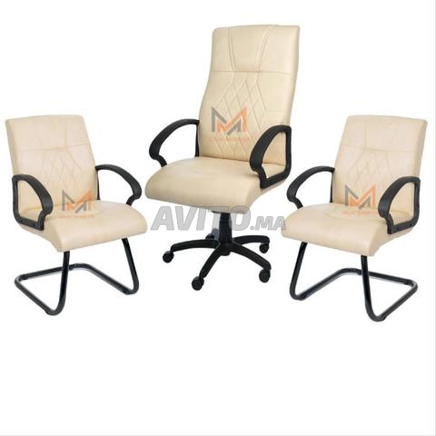 Ensemble Fauteuil JOKER en simili cuir BIEGE