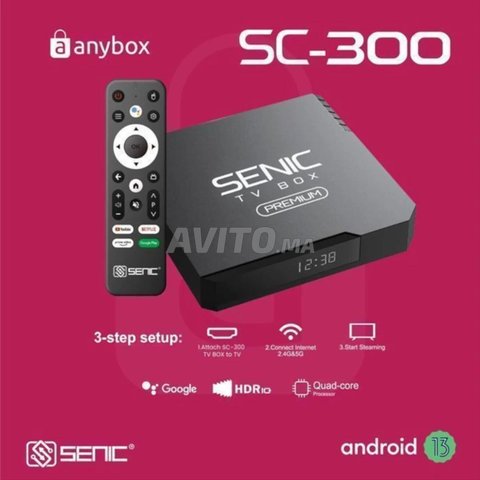 IPTV Senic SC-300 avec abonnement 12 Mois