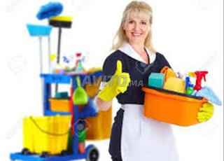 FEMME DE MENAGE ET NOUNOU