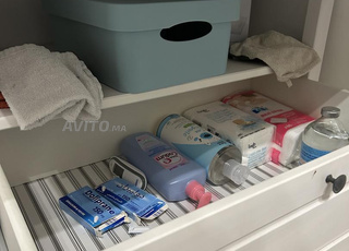 Table à langer commode IKEA Sundvik 